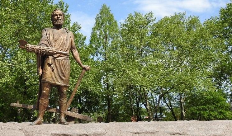 Statue de Cincinnatus dans la ville de Cincinnati