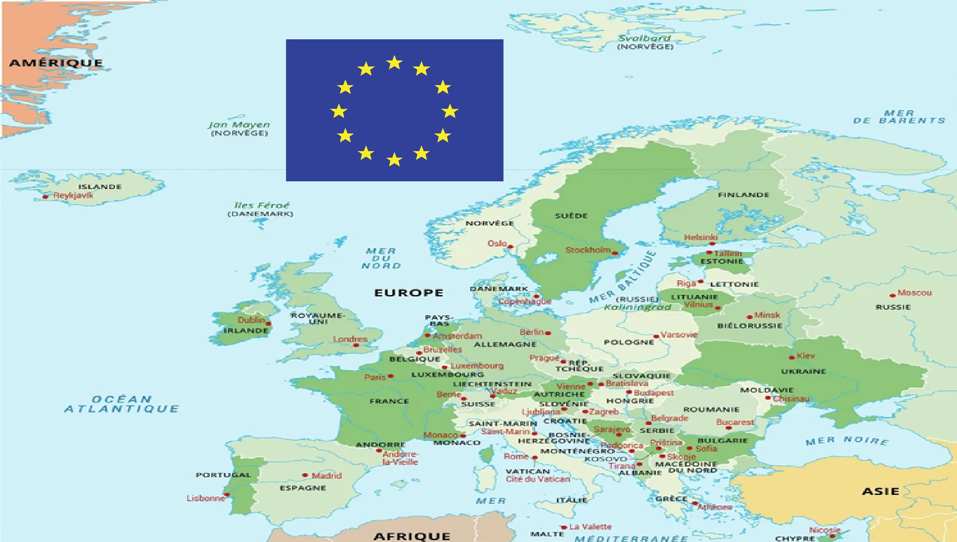 Europe politique et administrative Union cincinnatiste Europe politique et administrative